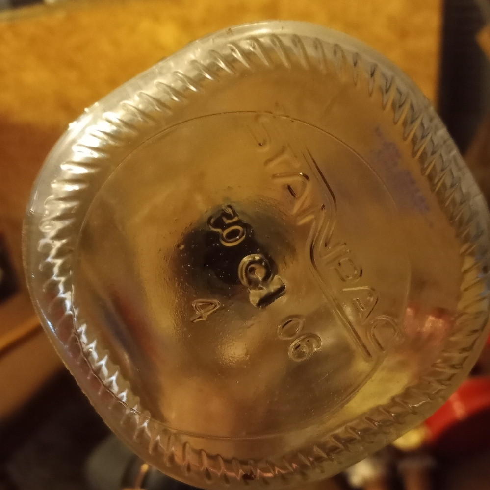 Homestead creamery glass bottle